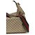 Gucci Borsa a tracolla in tessuto beige - vista 4