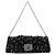 Roger Vivier Pochette in viscosa nera