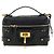 Chloé Schultertasche aus schwarzem Büffelleder