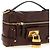 Chloé Schultertasche aus braunem Büffeleder - Ansicht 3
