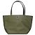 Borsa a mano Tory Burch in nylon verde con tracolla regolabile
