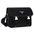 Prada Borsa a tracolla in poliammide nera - vista 2