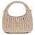 Miu Miu Borsa Bos Taurus in pelle di vitello beige