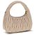 Miu Miu Borsa Bos Taurus in pelle di vitello beige - vista 3