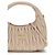 Miu Miu Borsa Bos Taurus in pelle di vitello beige - vista 4