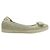 Salvatore Ferragamo Bara Bow gesteppte Leder-Flats Ivory - Ansicht 16