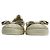 Salvatore Ferragamo Bara Bow gesteppte Leder-Flats Ivory - Ansicht 18