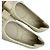 Salvatore Ferragamo Bara Bow gesteppte Leder-Flats Ivory - Ansicht 21