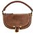 Chloé Borsa a tracolla in vitello marrone