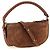 Chloé Borsa a tracolla in vitello marrone - vista 2