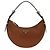 Prada Borsa a tracolla in vitello marrone