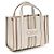 Chloé Beige Baumwollschultertasche - Ansicht 2