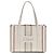 Chloé Borsa a tracolla in cotone beige
