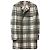 Thom Browne Einreihiger Wollmantel Grau