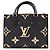 Louis Vuitton OnTheGo PM Borsa Tote in Pelle Nera - vista 3