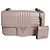 Prada Borsa a tracolla Diagram in pelle rosa