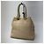 Dior Cannage Leather Tote Bag Ivory Gold Medium - view 9