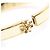Tory Burch Bracciale da donna KIRA in smalto dorato - vista 7