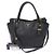 Prada Black Vitello Daino Side Pocket