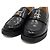 Chanel Mocassini da donna in pelle nera con logo CC dorato - vista 5