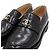 Chanel Mocassini da donna in pelle nera con logo CC dorato - vista 6