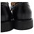 Chanel Mocassini da donna in pelle nera con logo CC dorato - vista 8