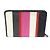 Balenciaga Clutch Bazaar a righe multicolore