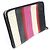 Balenciaga Clutch Bazaar a righe multicolore - vista 2