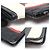 Balenciaga Clutch Bazaar a righe multicolore - vista 6