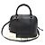 Gucci Black Microsima Leather Dome Medium - vista 2
