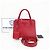 Prada Borsa Tote e borsa a tracolla monocromatica in Saffiano rossa - vista 2