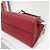 Prada Borsa Tote e borsa a tracolla monocromatica in Saffiano rossa - vista 6