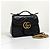 Gucci Mini Borsa Tote con Manico Borsa a Tracolla Nera - vista 4