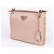 Double Prada Borsa a tracolla Re-Nylon beige con doppia zip - vista 4