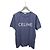 Céline Loose Logo T-Shirt aus Baumwolljersey