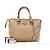 Prada Beige Vitello Phoenix Lettering Tote Bag - Ansicht 2