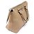 Prada Beige Vitello Phoenix Lettering Tote Bag - Ansicht 3