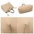 Prada Beige Vitello Phoenix Lettering Tote Bag - Ansicht 5