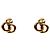 Dior Gold Earrings