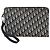 Dior Clutch Oblique Jacquard con tracolla per iPad