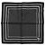 Dolce & Gabbana Foulard a pois bianco e nero da uomo - vista 2