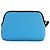 Dolce & Gabbana Clutch Pouch blu con stampa logo DG e cerniera - vista 3