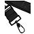 Dolce & Gabbana Black Stretch Polyester Rubberised DG Logo Keychain - view 3