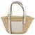 Loewe Palm Leaf Basket Small Leder Tote Bag Weiß