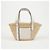 Loewe Palm Leaf Basket Small Leder Tote Bag Weiß - Ansicht 2