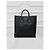Tote Prada Sac cabas en cuir avec logo triangle - vue 2
