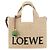 Loewe Charm per borsa Raffia Font Small Flower Bag Charm