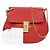 Chloé Bolso de hombro Drew Chain pequeño rojo