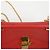 Chloé Bolso de hombro Drew Chain pequeño rojo - vista 6