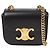 Céline Mini Clutch a Catena in Vitello Lucido Nero Borsa a Tracolla